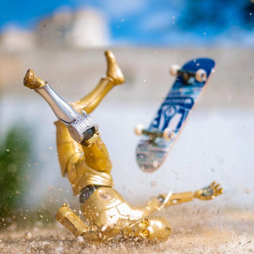 I Brought My C-3po Action Figure To Life I Brought My C-3po Action Figure To Life