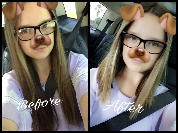 Needed Change. And Of Course I Donated Hair To People Who Have A Cancer