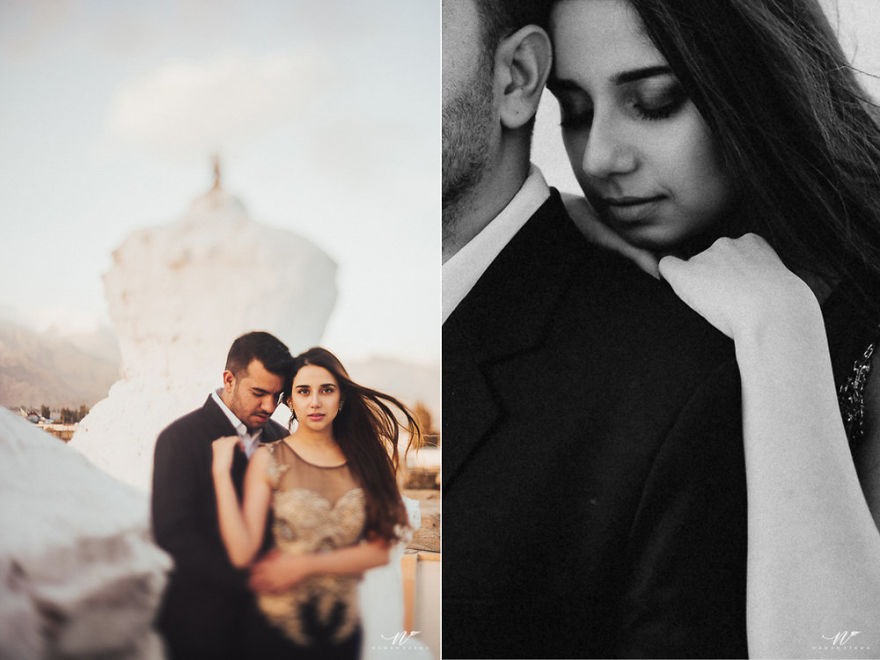 A Week Long Engagement Photo Shoot In Ladakh, India A Week Long Engagement Photo Shoot In Ladakh, India