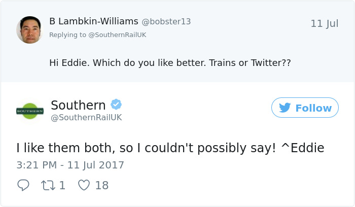 Railways Twitter