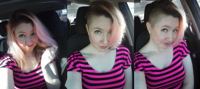 Hesitant Stylist: What Will Your Mother Think?!? Me: *shrugs* Not Sure. But I'm Almost 40, She Doesn't Really Get Much Say These Days.