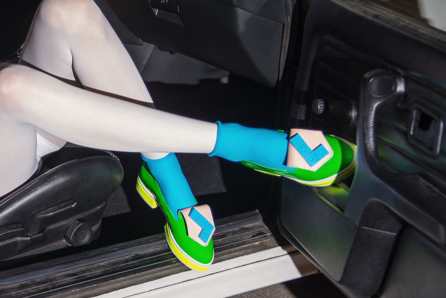 Quirky Shoes That I Made From Sentimental Childhood Things