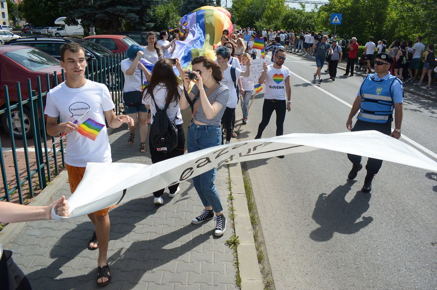 I'm Glad I Had The Opportunity To Document The First Gay Pride In Cluj-Napoca, Romania