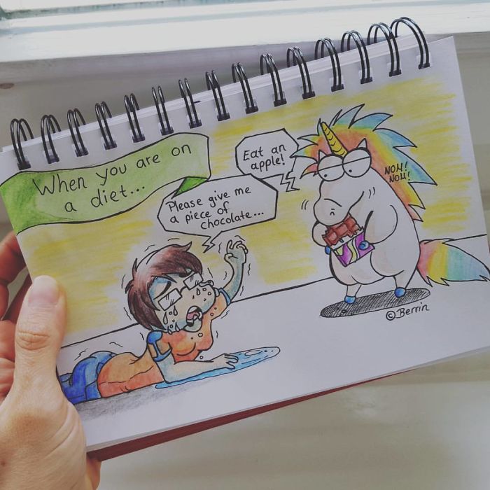 I Made A Comic About The ‘Fitnessunicorn’ And Me