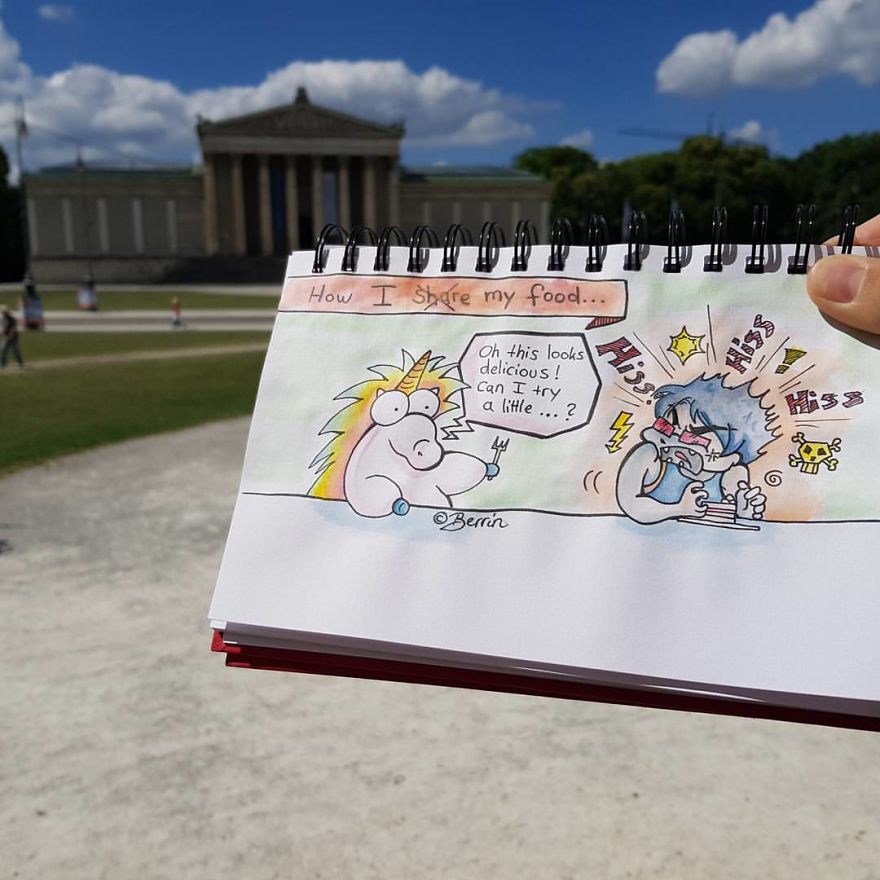 Sharing Food? Never!