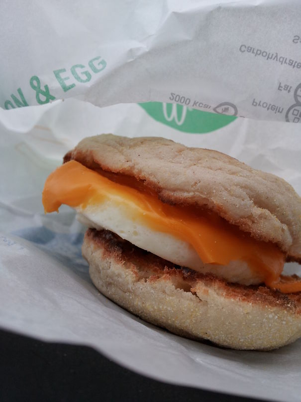 A Sausage Muffin No Egg Was Ordered