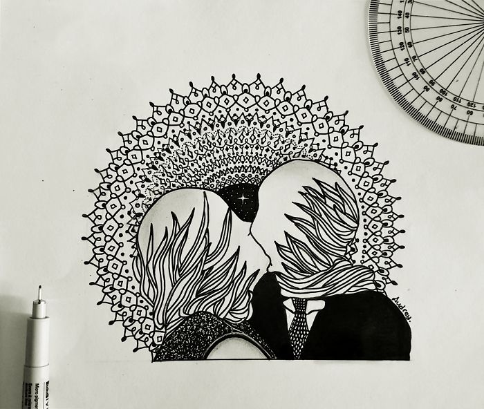 The Lovers By René Magritte, 1928