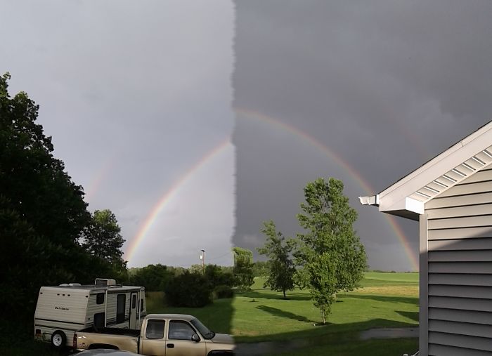 Rainbows Don't Even Move....