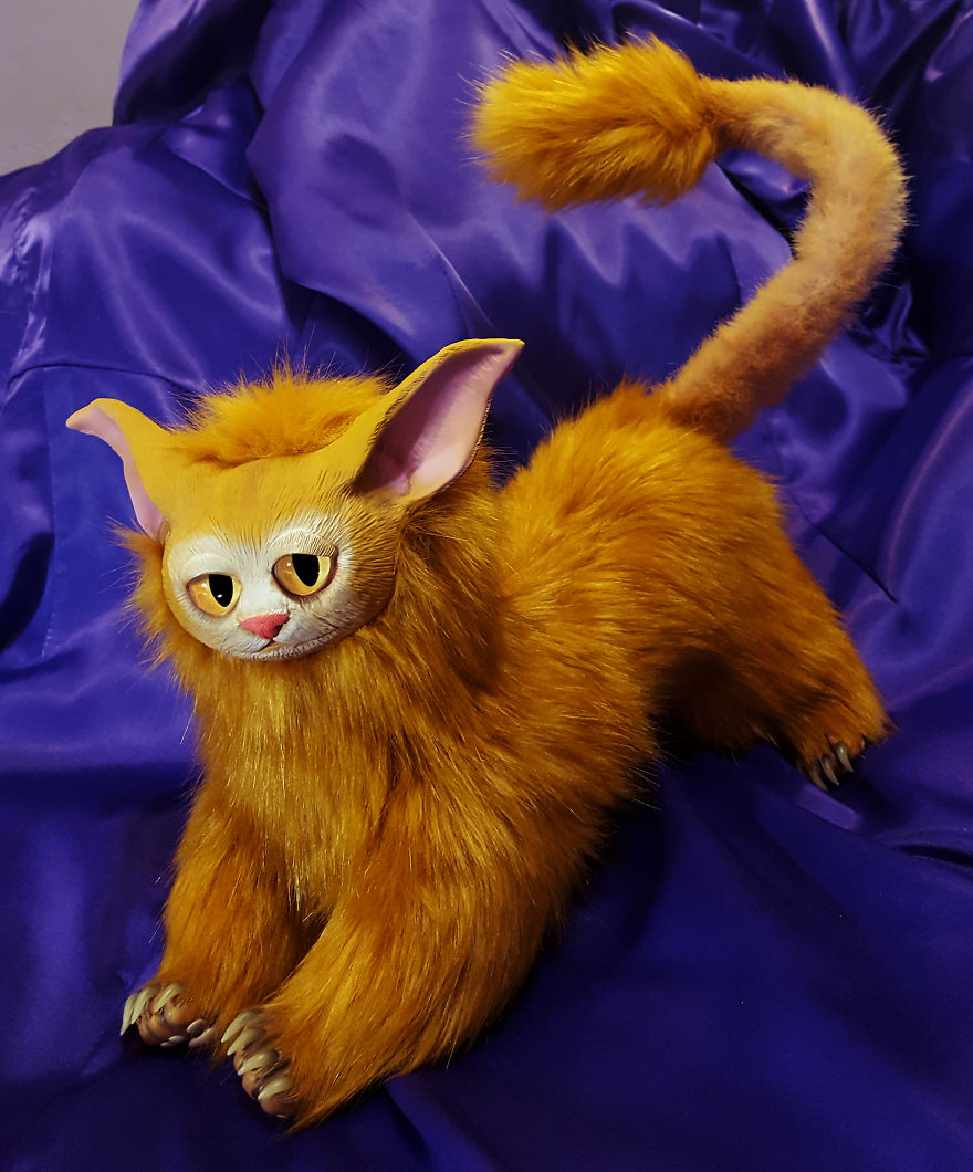 We Create Kneazle Doll From The Movie “harry Potter”