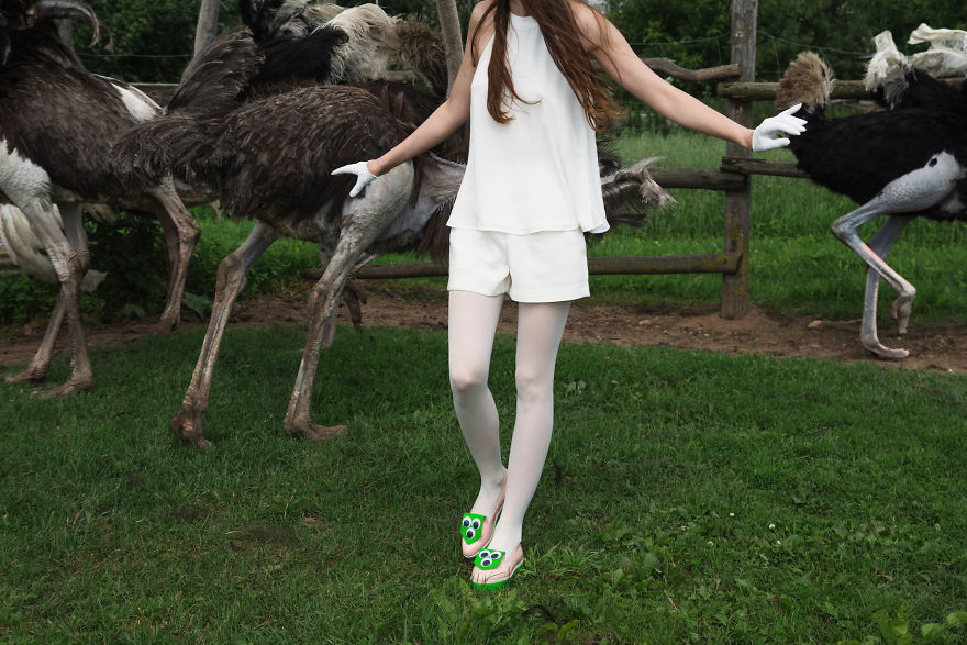 Quirky Shoes That I Made From Sentimental Childhood Things