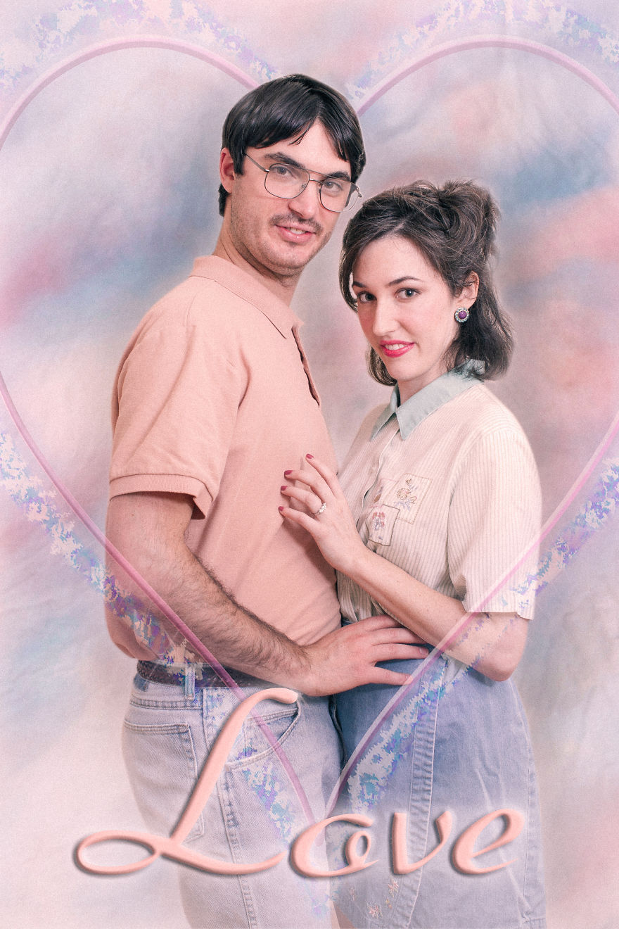 We Got Engaged And Took Some 80s Photos We Got Engaged And Took Some 80s Photos
