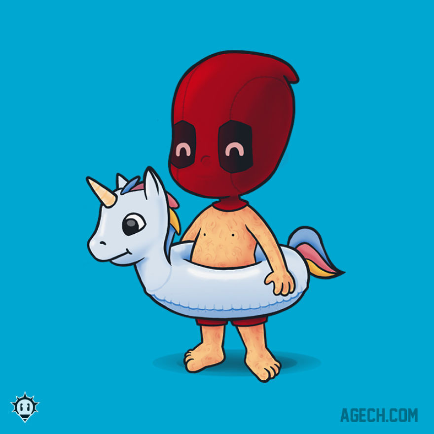 Deadpool Is Also Ready For Summer!