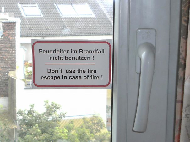 I Would Have Expected: Don't Panic!