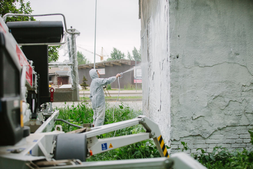 Stars Over Scars: Project For A Street Art Festival