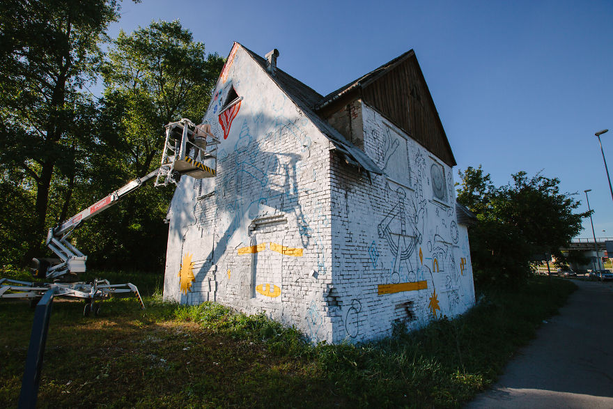Stars Over Scars: Project For A Street Art Festival