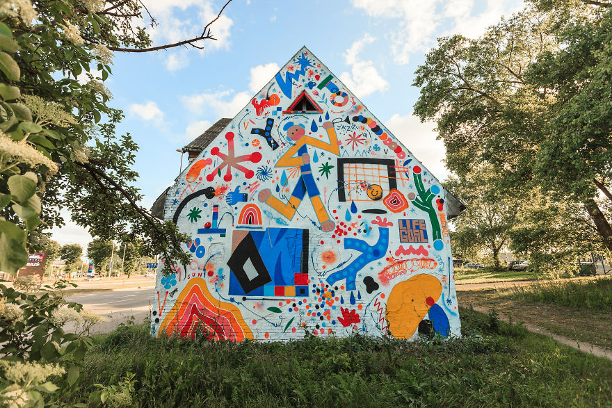 Stars Over Scars: Project For A Street Art Festival