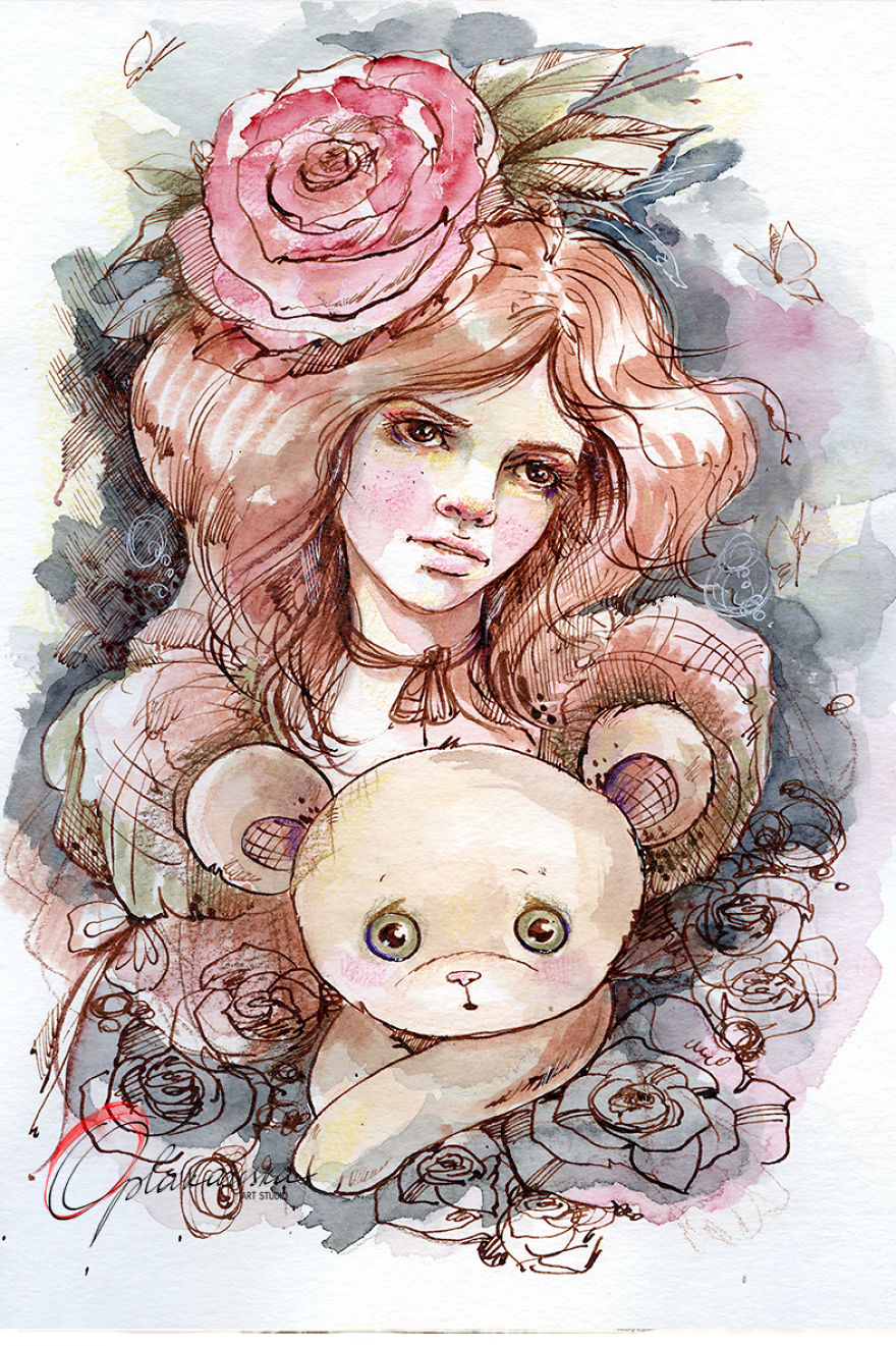 I Create My Own Fairy Tales On Paper