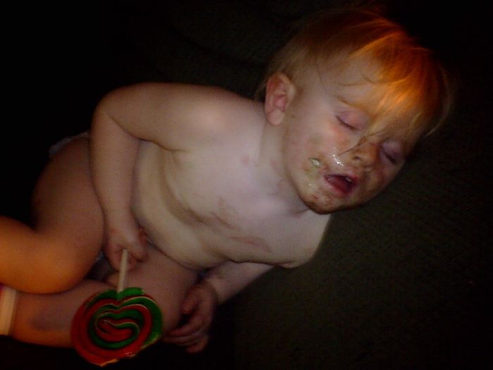 When The Sugar High Crash Is To Much While Watching A Movie.