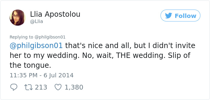 Woman Asks Twitter If There's A Man Who Wants To Be Her Wedding Date, 3 Years Later... Woman Asks Twitter If There's A Man Who Wants To Be Her Wedding Date, 3 Years Later...