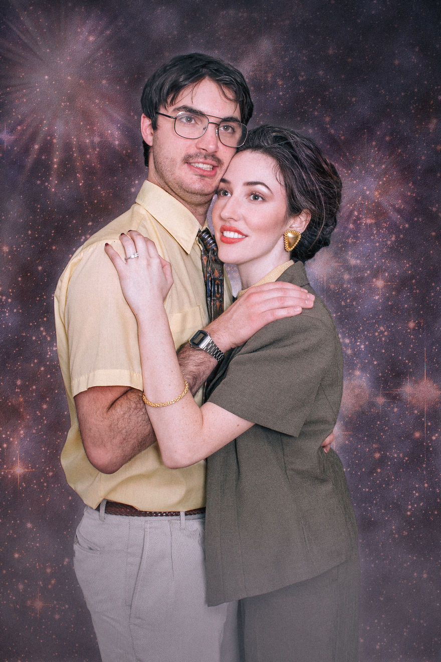 We Got Engaged And Took Some 80s Photos We Got Engaged And Took Some 80s Photos