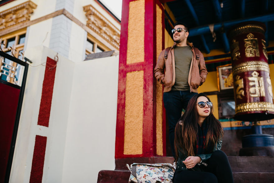 A Week Long Engagement Photo Shoot In Ladakh, India A Week Long Engagement Photo Shoot In Ladakh, India
