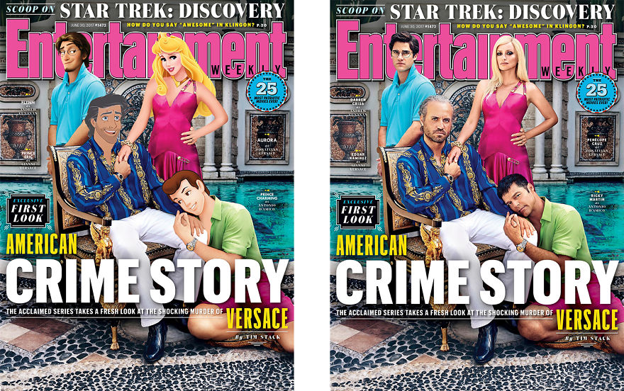 Disney Characters As American Crime Story Characters