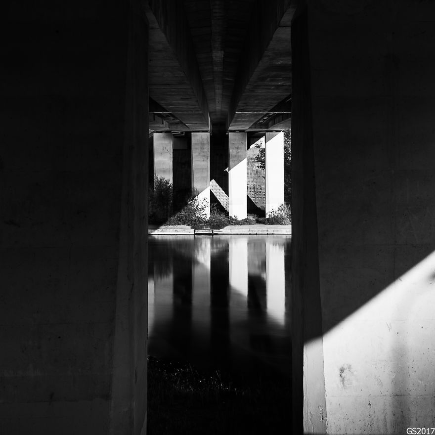 Under The Bridge: I Photographed 14 Bridges In Lithuania's Capital Vilnius From Below