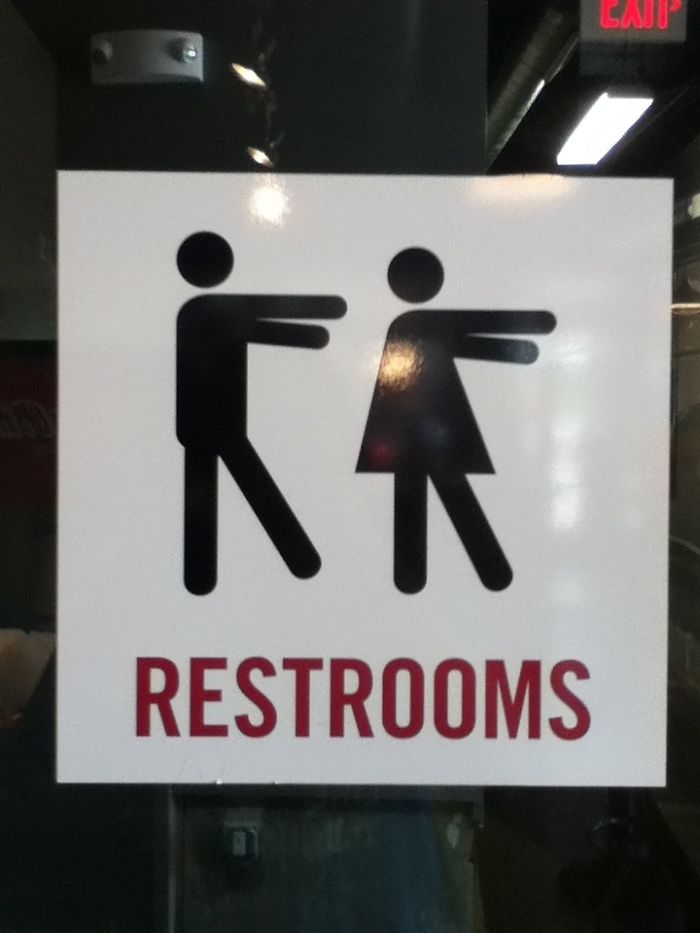 I Ate At A Zombie-Themed Restaurant Today. I Thought This Was A Really Nice Touch