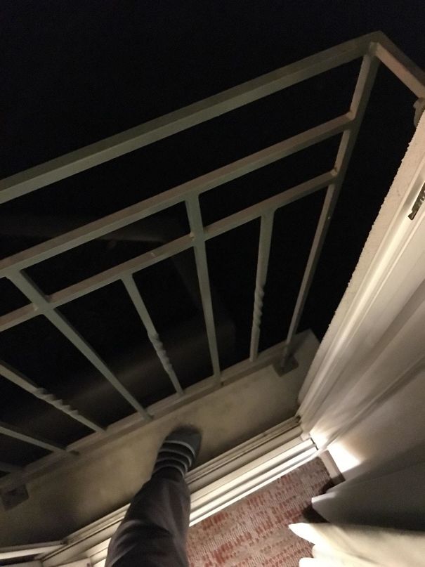 My Hotel Has This Sweet Ass Balcony