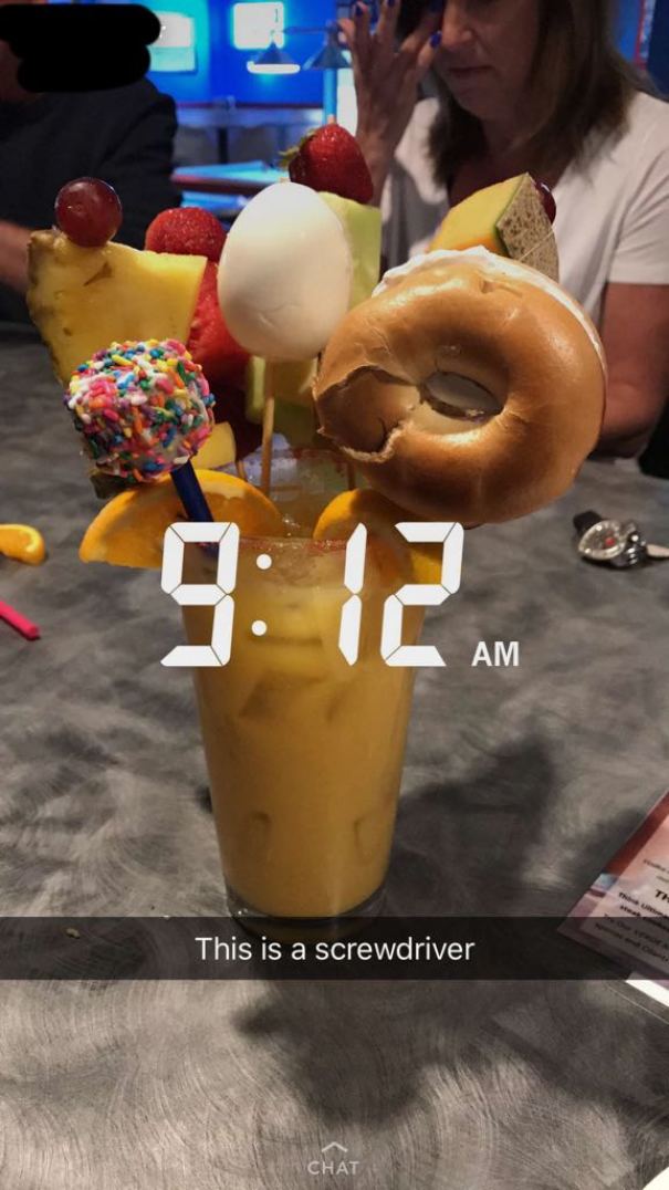 Would You Like A Bagel With Your Screwdriver?