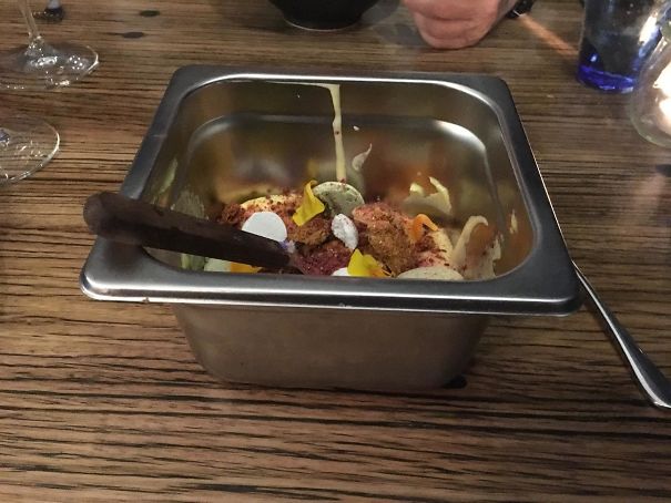 My Dessert Came In A Bain Marie Pan