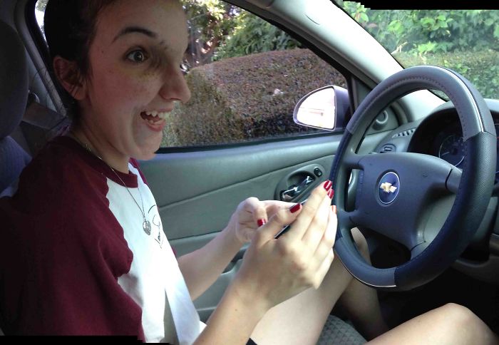 Tried To Take A Panoramic Of My Girlfriend And She Moved