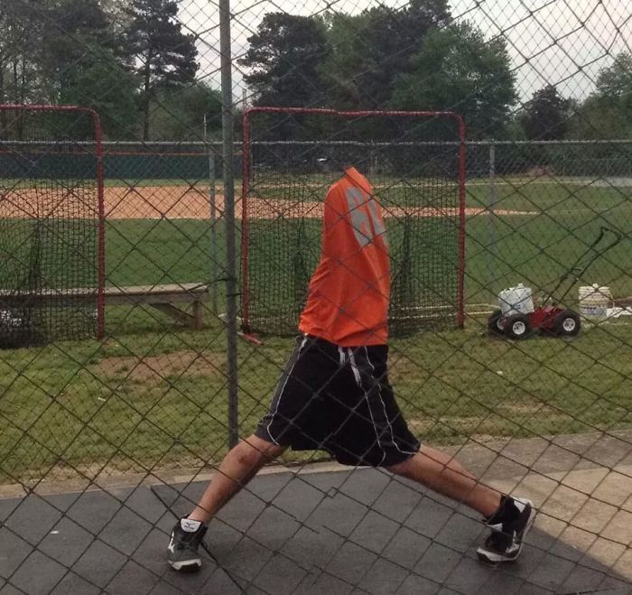 Interesting Panoramic I Took Of A Friend