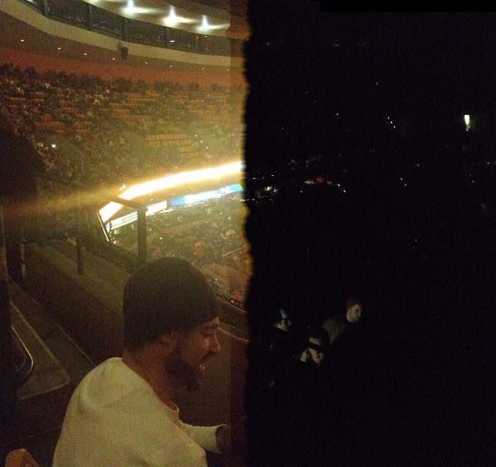 Tried Taking A Panorama Photo At A Concert In Boston And The Lights Went Out As I Started To Pan