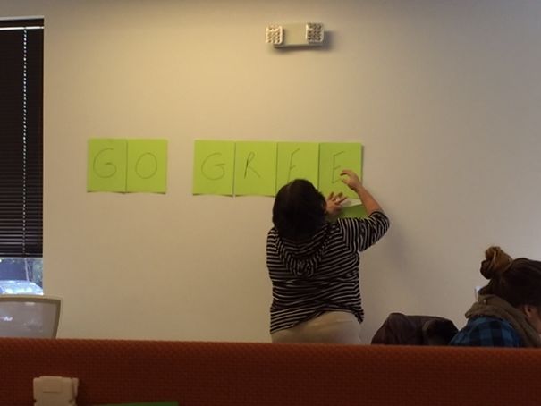 My Office Is Struggling With The "Go Green" Concept