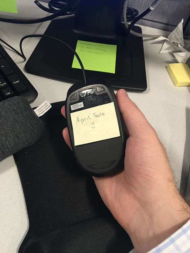 April Fools Office Prank. It Has Been Called Twice Already