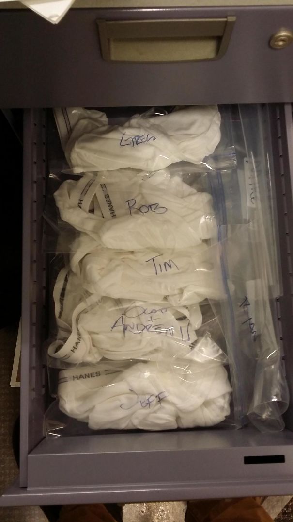 Always Leave Something Weird In Your Office Desk For The Next Person