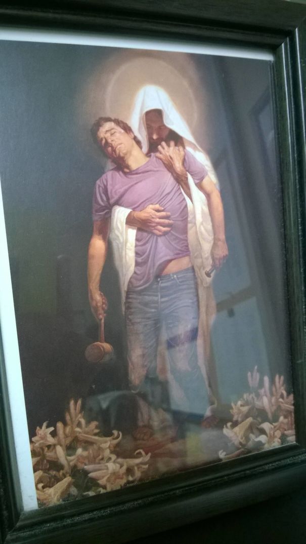 I Found This Awesome Assassin's Creed Picture In Someone's Office Today