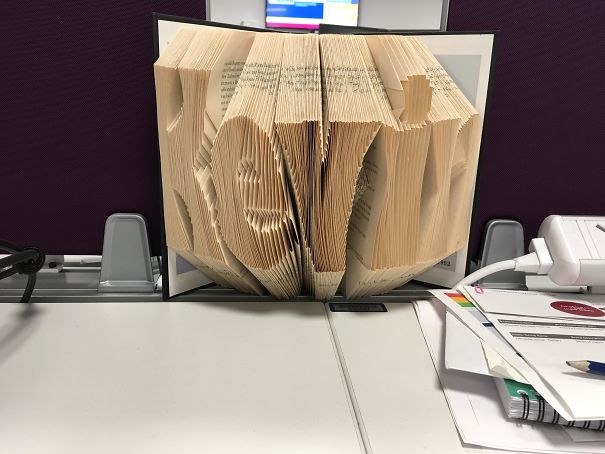 Kev Was A Little Bored In The Office Today