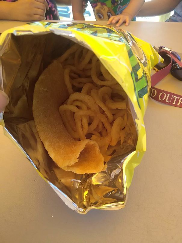 My Friend Found A Very Large Funyun In His Bag