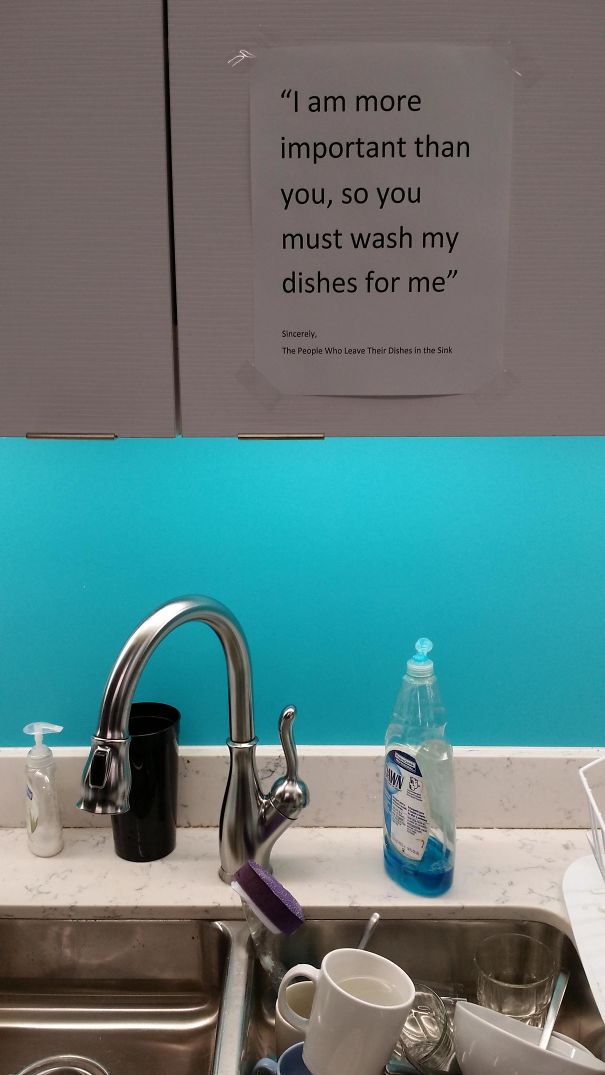 Found This In The Office Kitchen This Morning