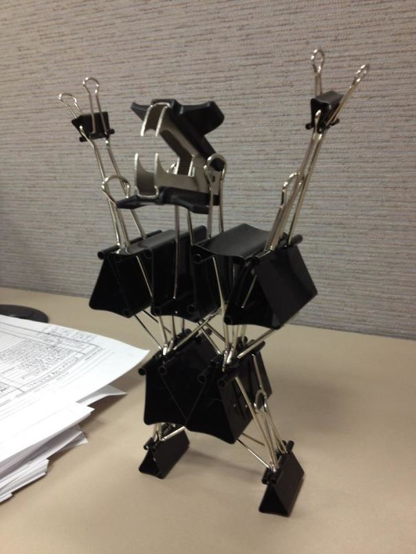 How You Know It's A Busy Day At The Office