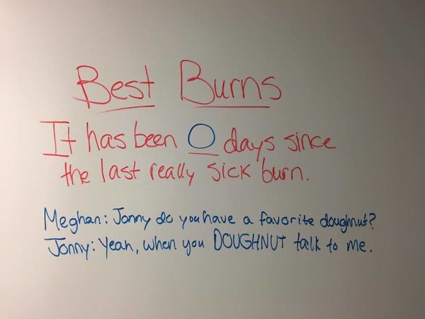 Just Found Out I'm On The Wall At Work