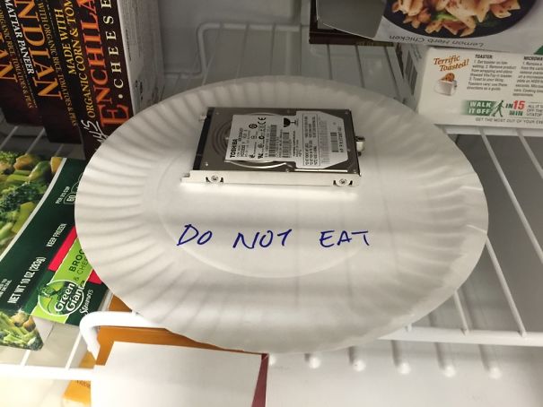 My Hard Drive Is Dying And My Boss Said To Put It In The Freezer... I Don't Trust My Coworkers