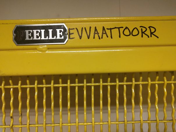 Found This In A Freight Elevator