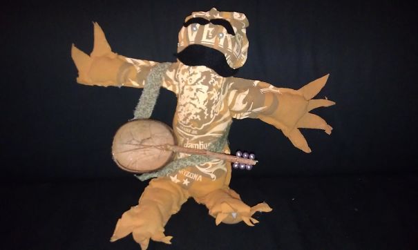 On My Birthday, 10-Year-Old Sister Asked Me What Kind Of Stuff I Liked. I Told Her Mustaches, Guitars And Sloths. She Went Into Her Room And Came Back An Hour Later With This