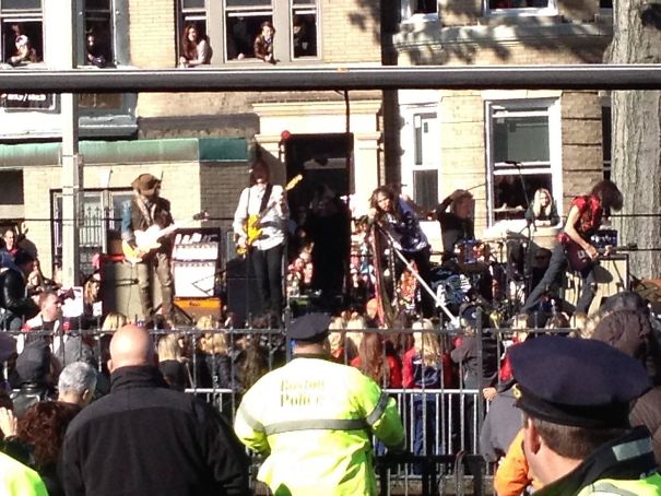 Woke Up To Some Asshole Blaring Aerosmith Outside My Apartment. Turned Out To Be Aerosmith