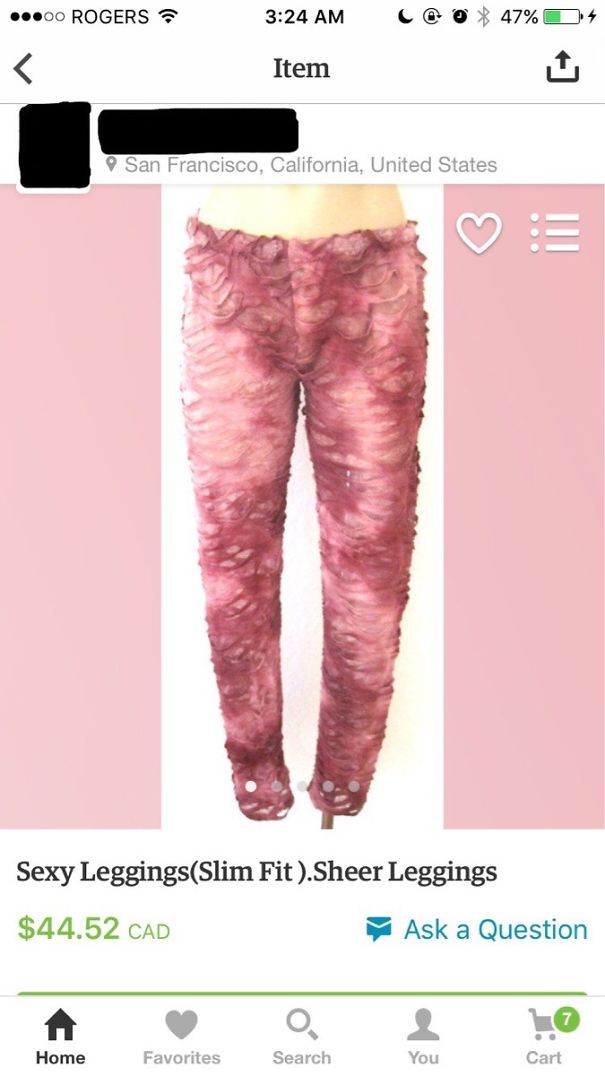 Sexy Burn Victim Tights