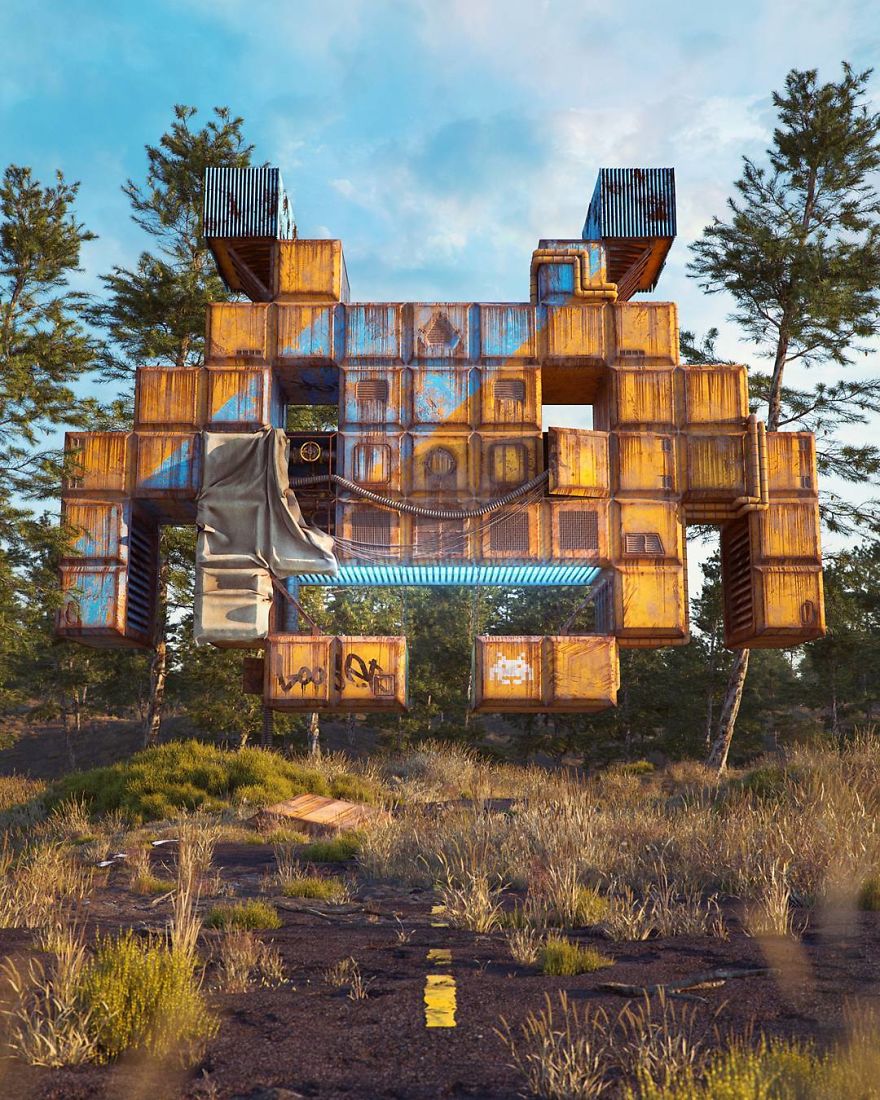 Pop Culture Apocalypse In Amazing Digital Art By Filip Hodas