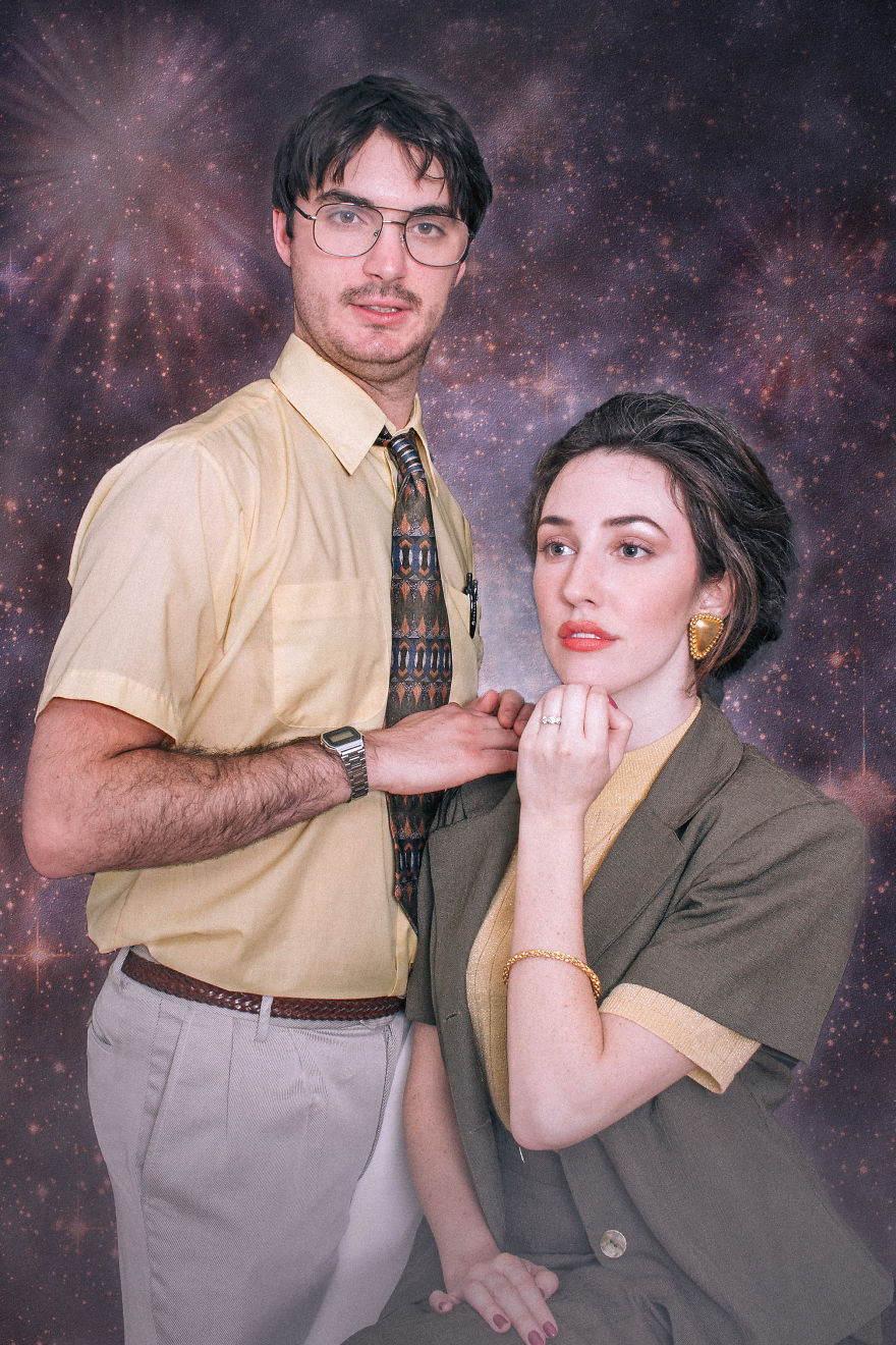 We Got Engaged And Took Some 80s Photos We Got Engaged And Took Some 80s Photos